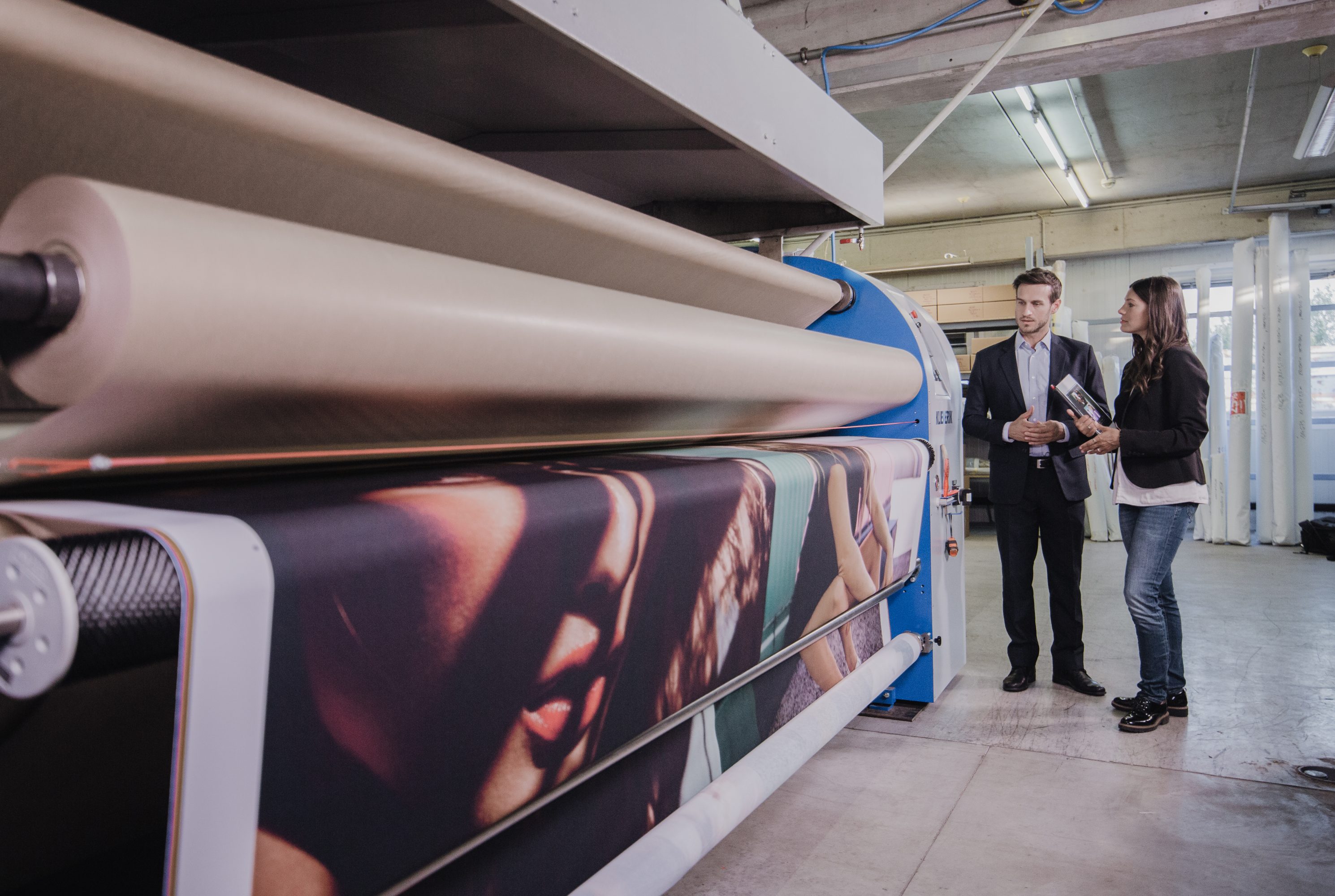 Sublimation printing: Brilliant large-format printing as a real eye-catcher